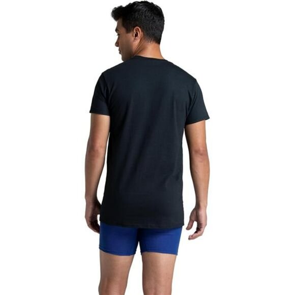 Fruit of the Loom Mens Crew T Shirts Tag Free Moisture Wicking Undershirts 6pk - Picture 4 of 7